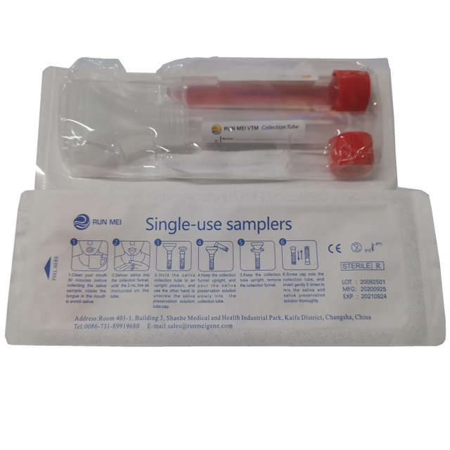 New Arrival single use sampler-Coronavirus (COVID-19) Saliva Collection Device