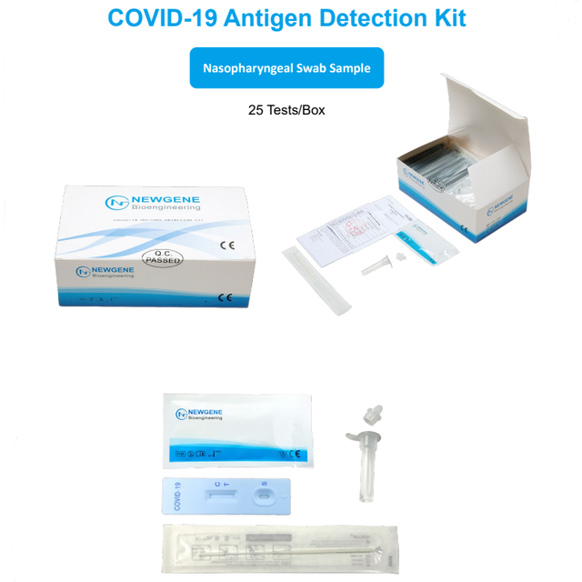New Gene COVID-19 Self Test ( Saliva/Swab ) Antigen Test Card 