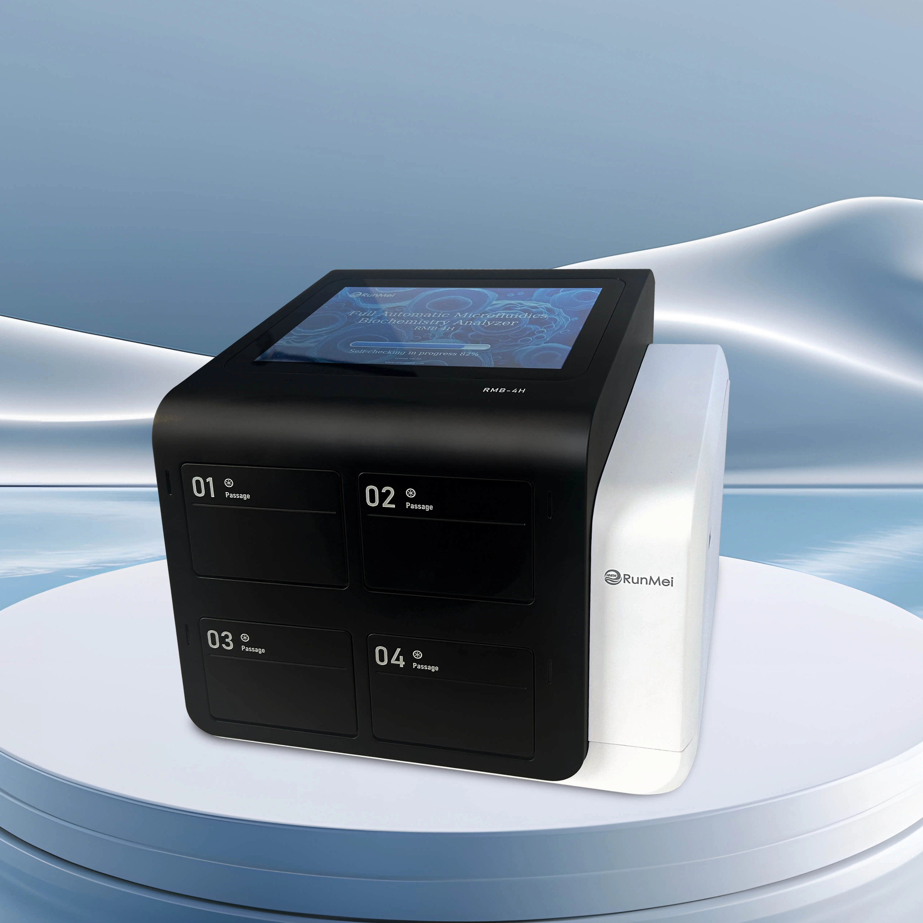 RMB-4H Fully Auto Microfluidics Biochemistry Analyzer